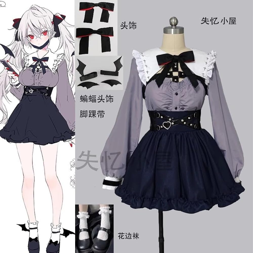 Amazon.co.jp: [ワンワンワン] VTuber 葛葉くずは サーニャ コスプレ