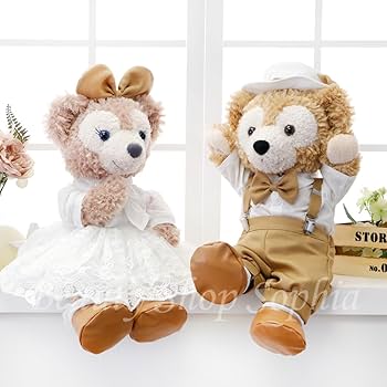 Amazon.co.jp: ダッフィー＆シェリーメイ モカ＆生成コスチューム