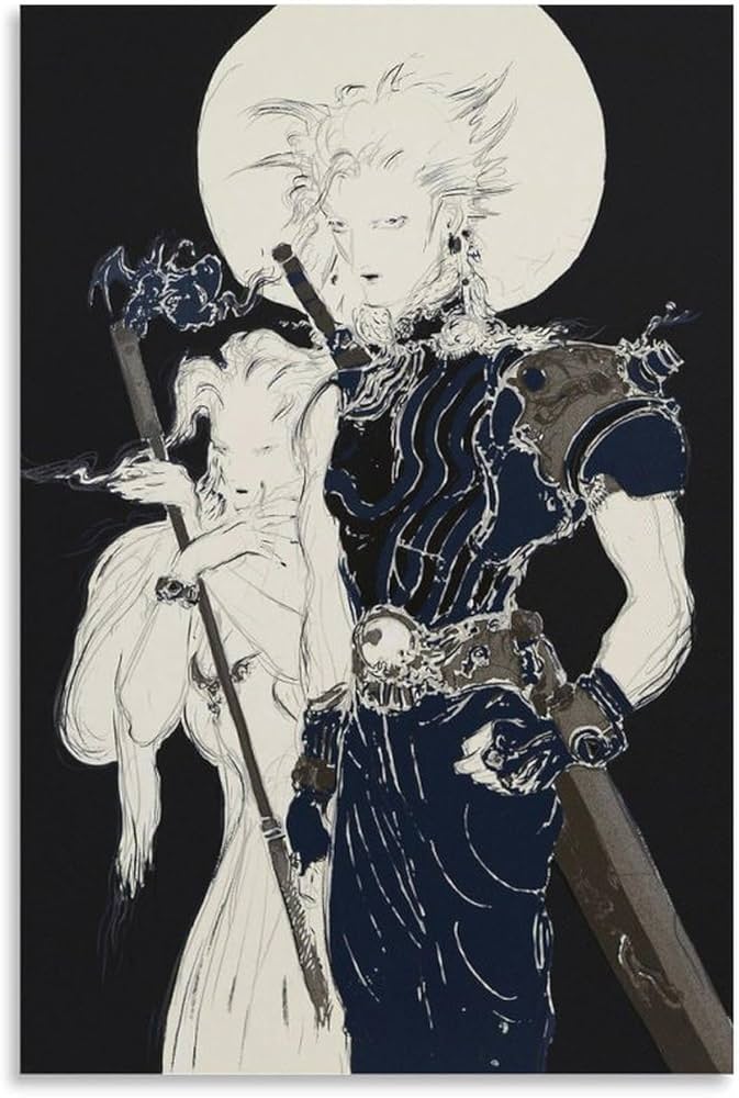 Amazon.co.jp: Yoshitaka Amano 天野喜孝 ファイナルファンタジー 6