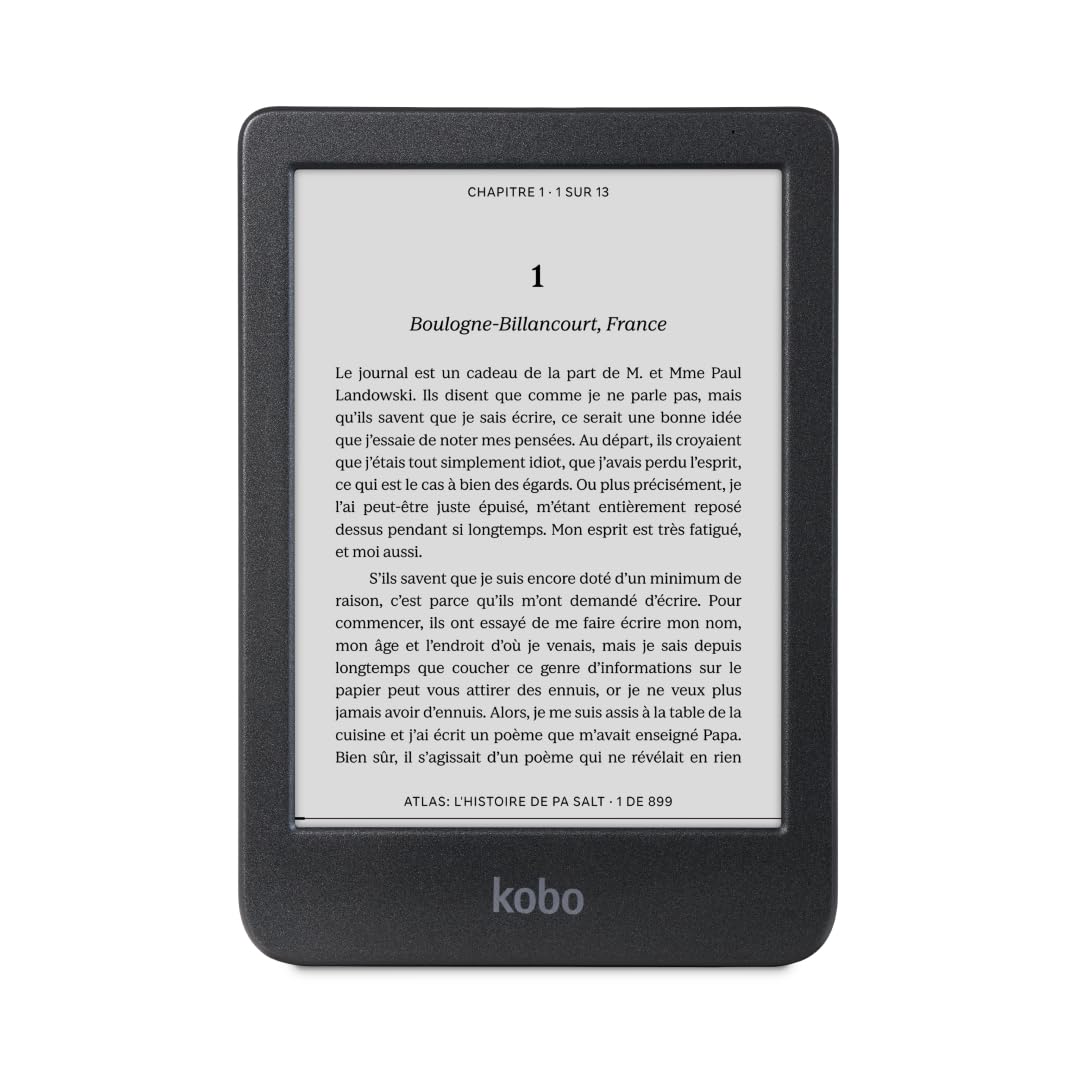 Amazon.com: Kobo Clara BW | eReader | 6” Glare-Free Touchscreen