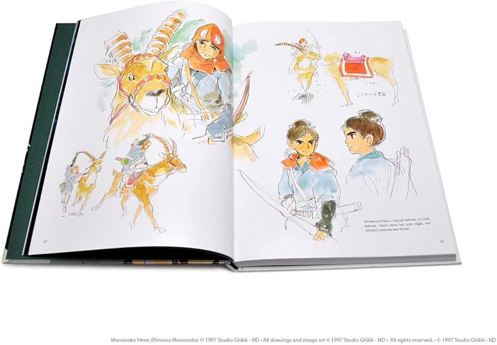 Amazon | Art of Princess Mononoke | Miyazaki, Hayao | Art