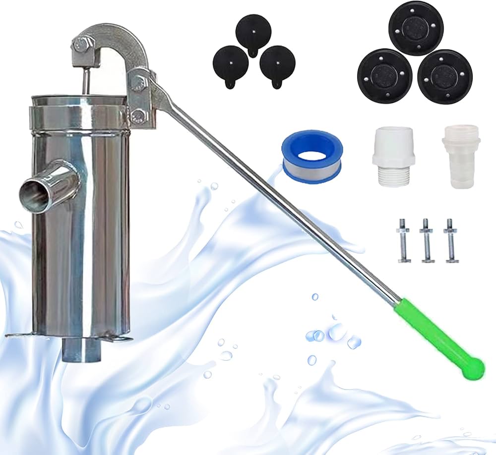 Amazon.co.jp: timiland 井戸ポンプ 手押しポンプ 手動ポンプ 井戸