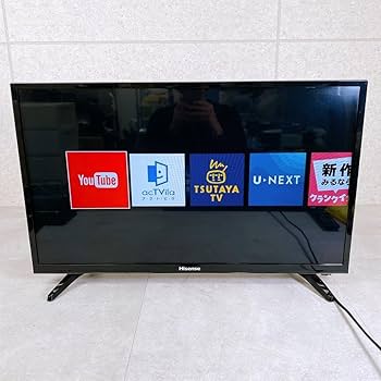 Amazon | Hisense(ハイセンス) 液晶テレビ（前面:ブラック 背面:マット