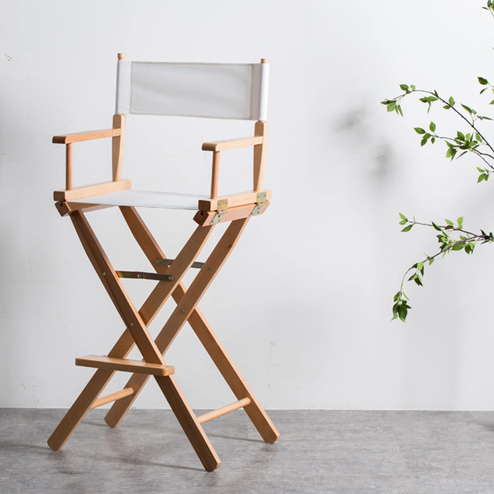 Amazon.co.jp: 無垢材の折りたたみ式ディレクターズチェアポータブル