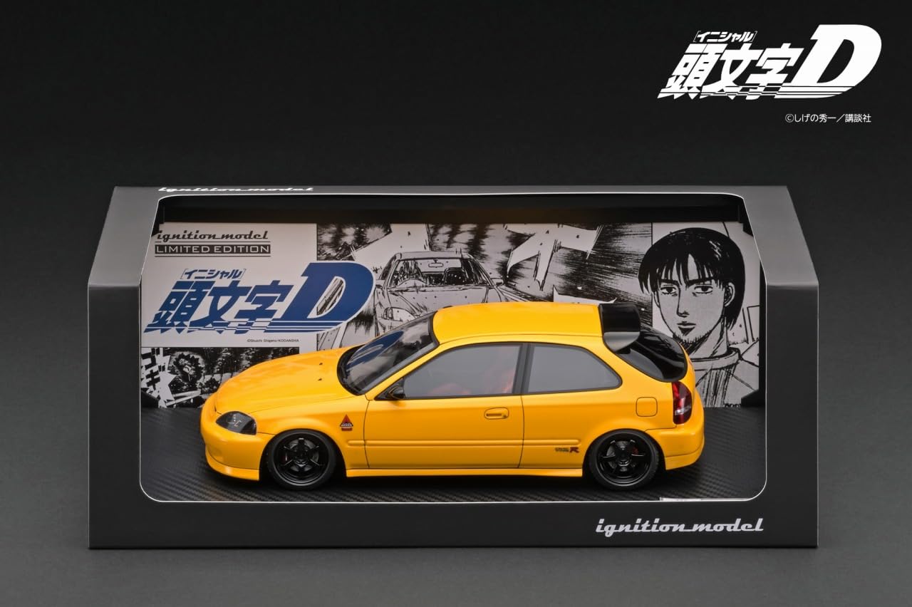 Amazon | ignition model 1/18 INITIAL D Honda CIVIC (EK9) Type R