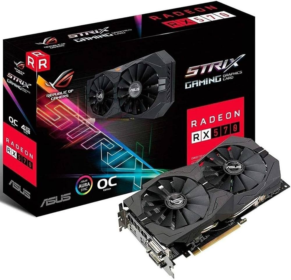 Amazon | ASUS グラフィックボード Strixシリーズ AMD Radeon RX570