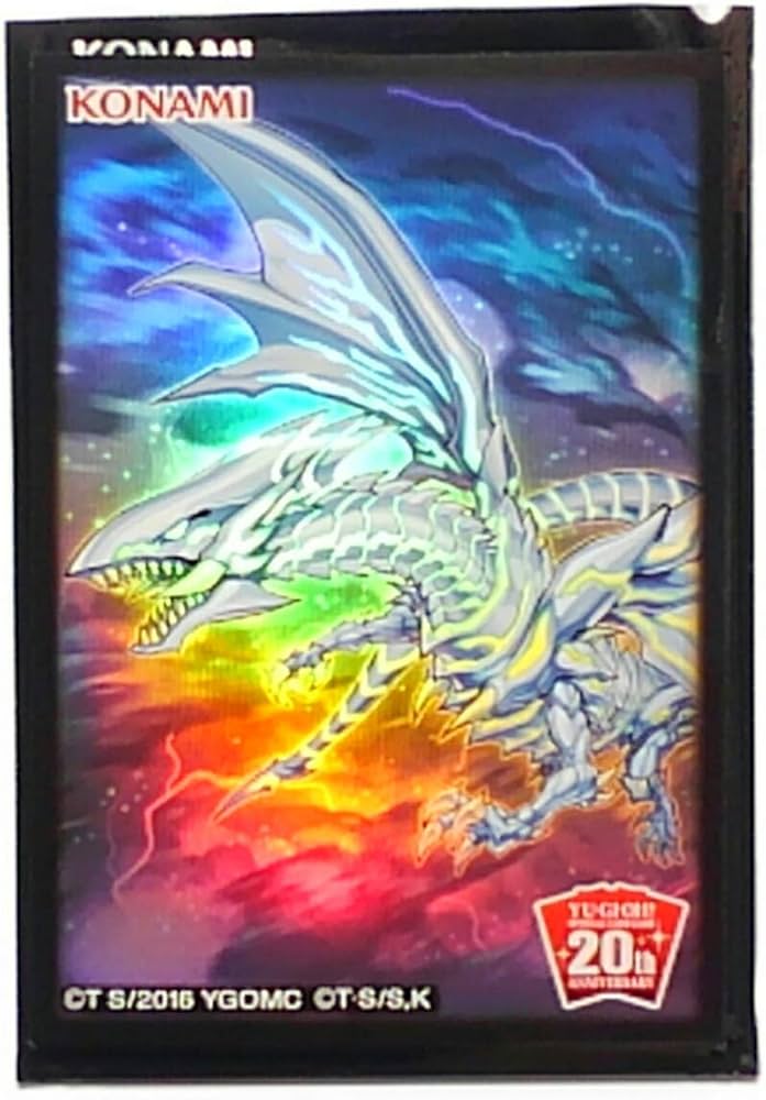 Amazon.co.jp: 在庫4 特製カードスリーブ 10枚入り 青眼の亜白龍