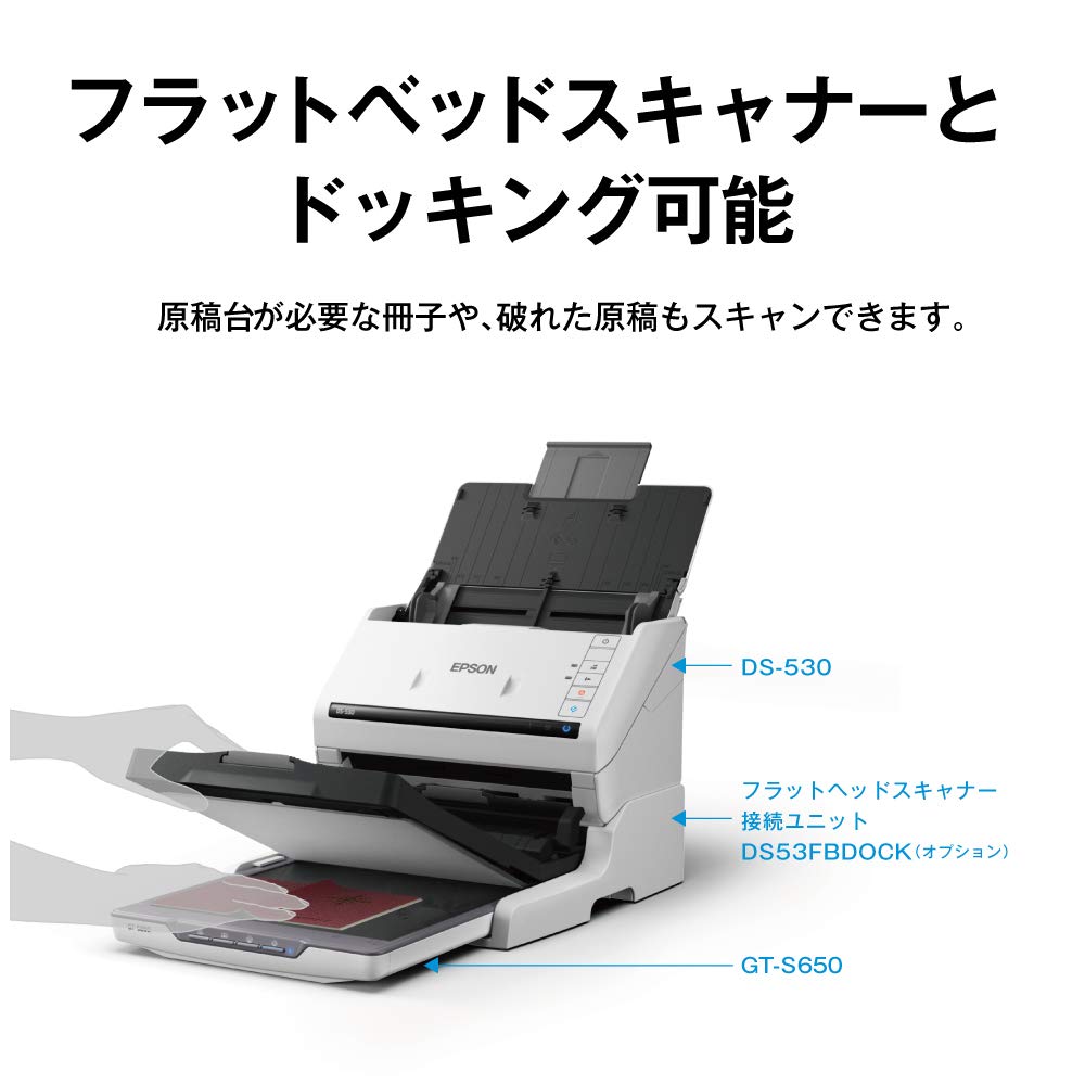 Amazon.co.jp: エプソン スキャナー DS-530 (シートフィード/A4両面