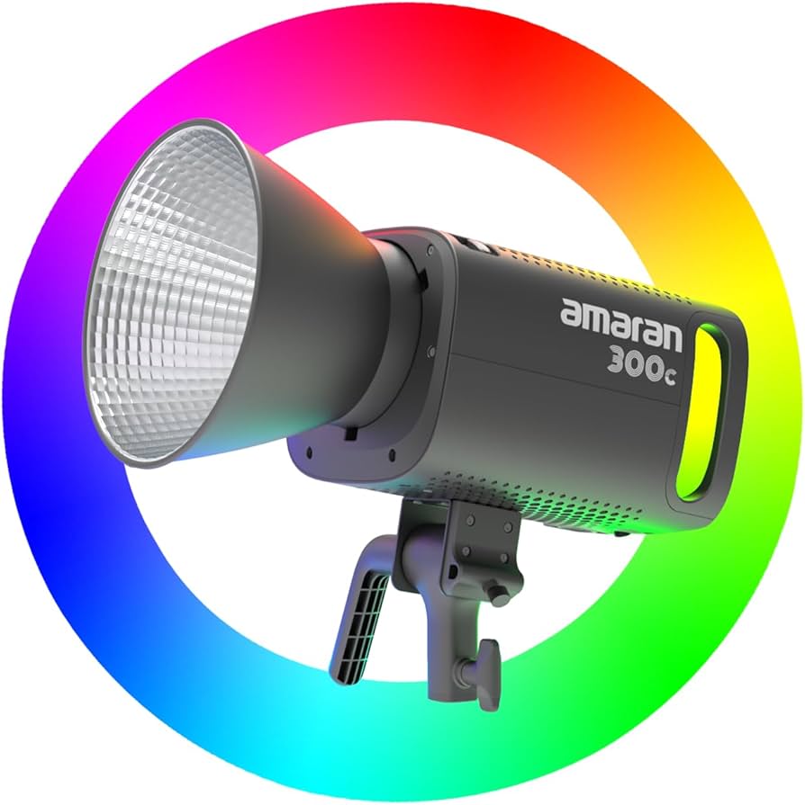 Amazon.com : amaran 300c Charcoal RGB Studio Light,LED Video Light