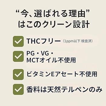 Amazon | (超高濃度) CBN リキッド 70% カートリッジ 1ml CBN40% CBD30