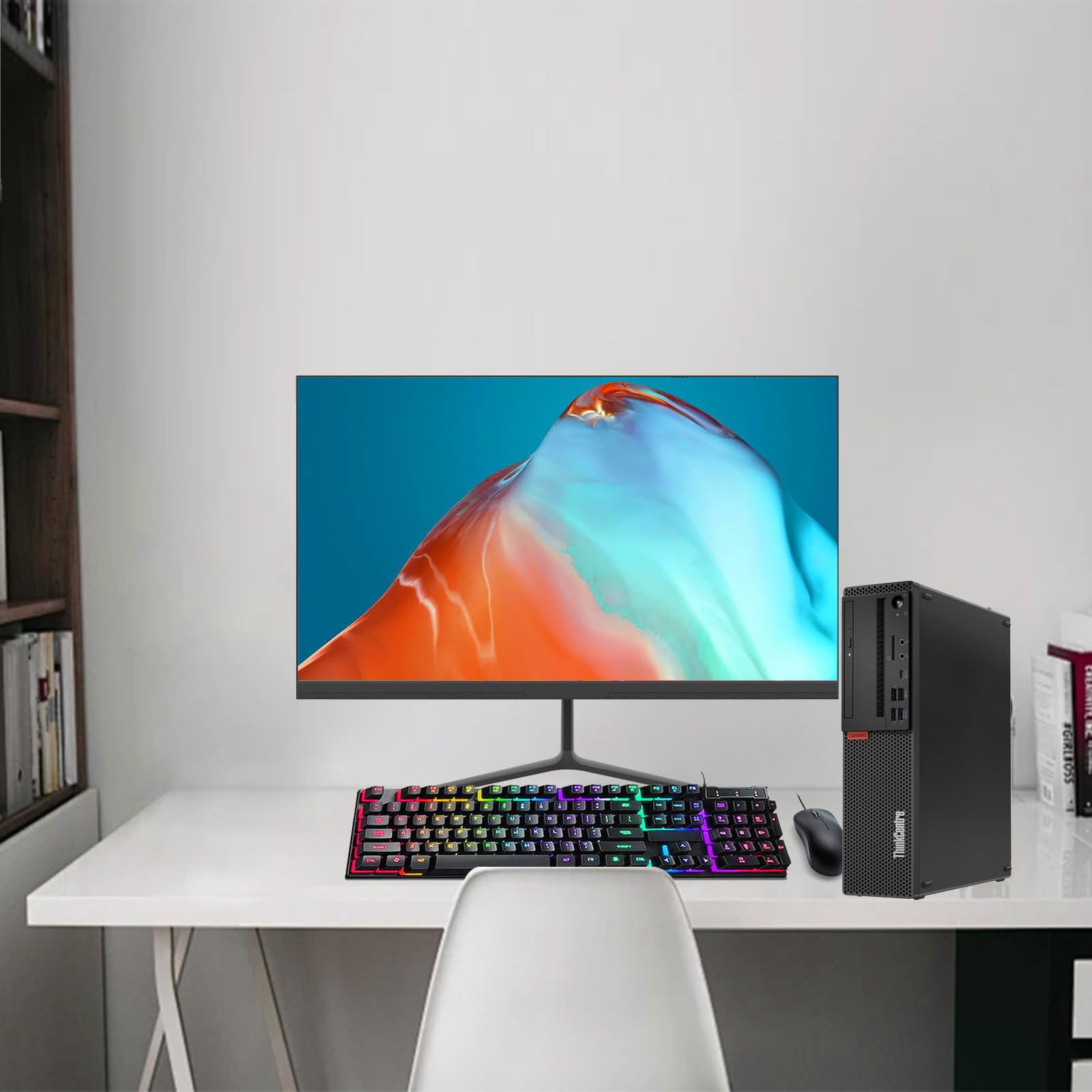 Amazon.com: Lenovo ThinkCentre M720S SFF PC Desktop Computer, Core