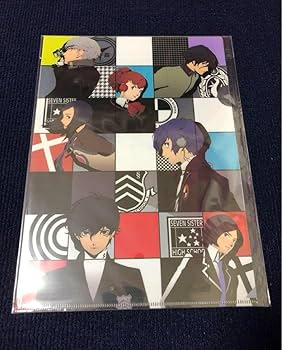 Amazon | 非売品 ペルソナ シリーズ 歴代主人公 A4 クリアファイル