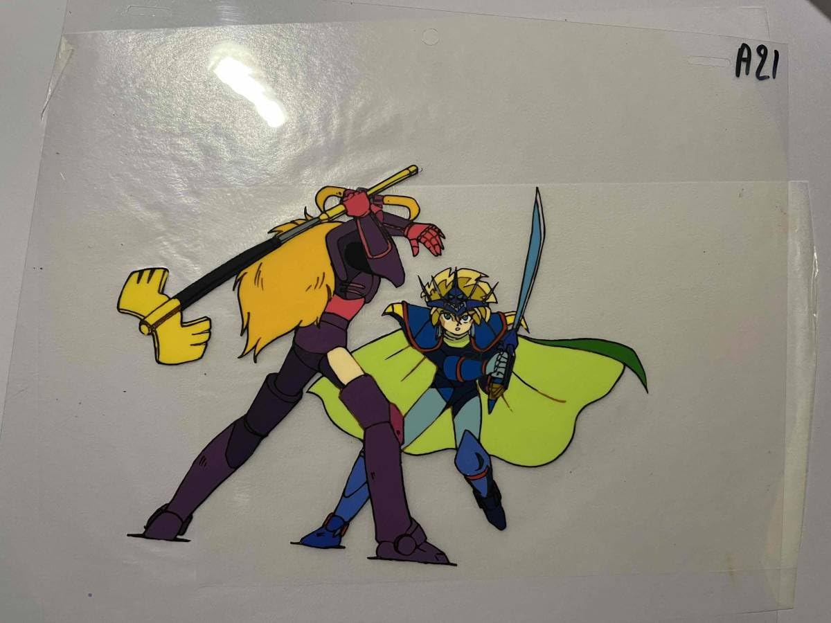 Amazon.co.jp: スーパービックリマン ティキ VS ダークヘラ セル画