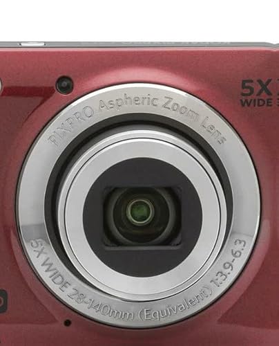 Amazon.com : Kodak PIXPRO Friendly Zoom FZ55 (Red) with 32GB