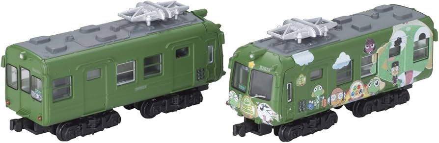 Amazon | Bトレインショーティー 熊本電鉄5000形 ケロロ軍曹/青ガエル