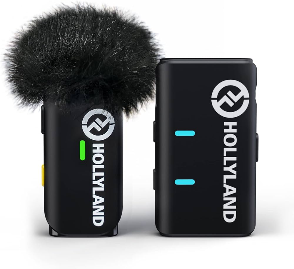 Hollyland Lark M1 Wireless Lavalier Microphone (1TX+1RX, No