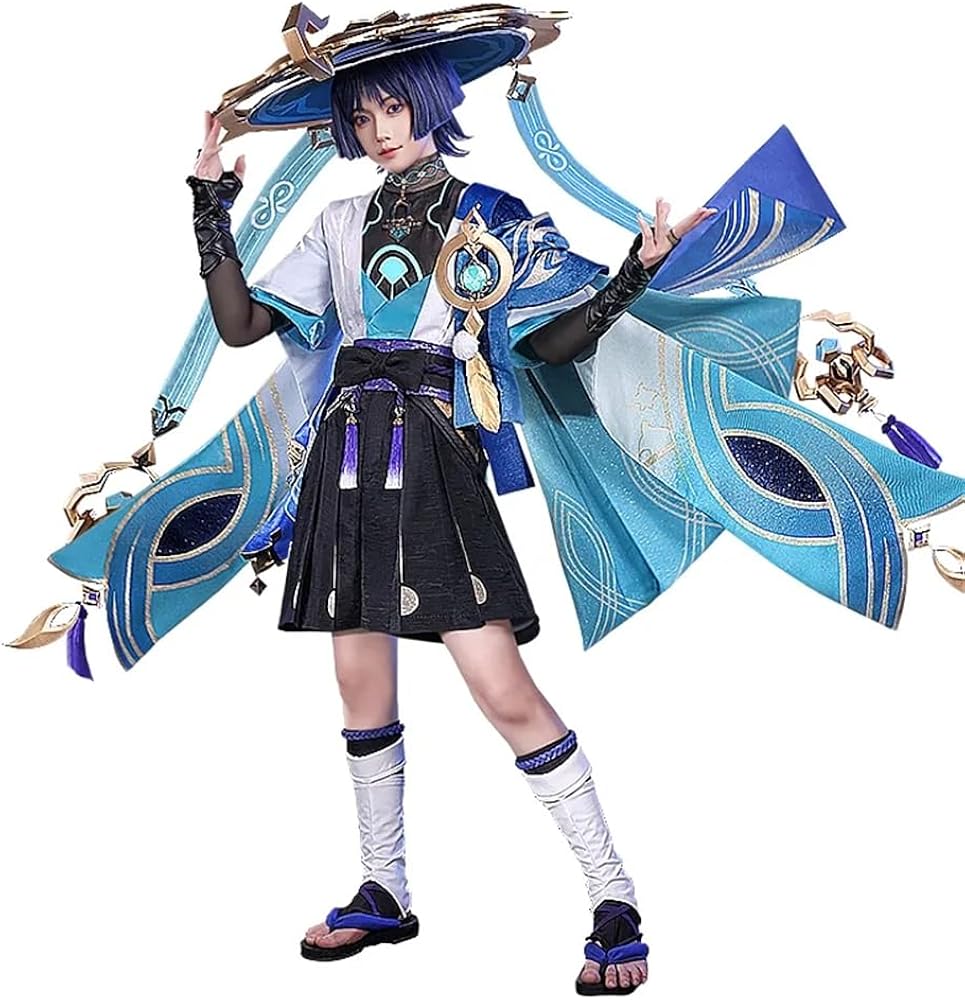 Amazon.com: KIRA KIRA Genshin Impact Wanderer Scaramouche Cosplay