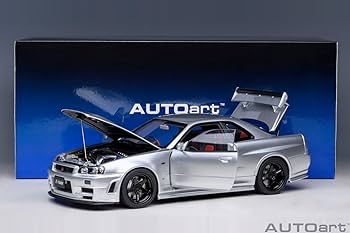 Amazon.com: AUTOart 1/18 Nismo R34 GT-R Z-tune Z-tune Silver