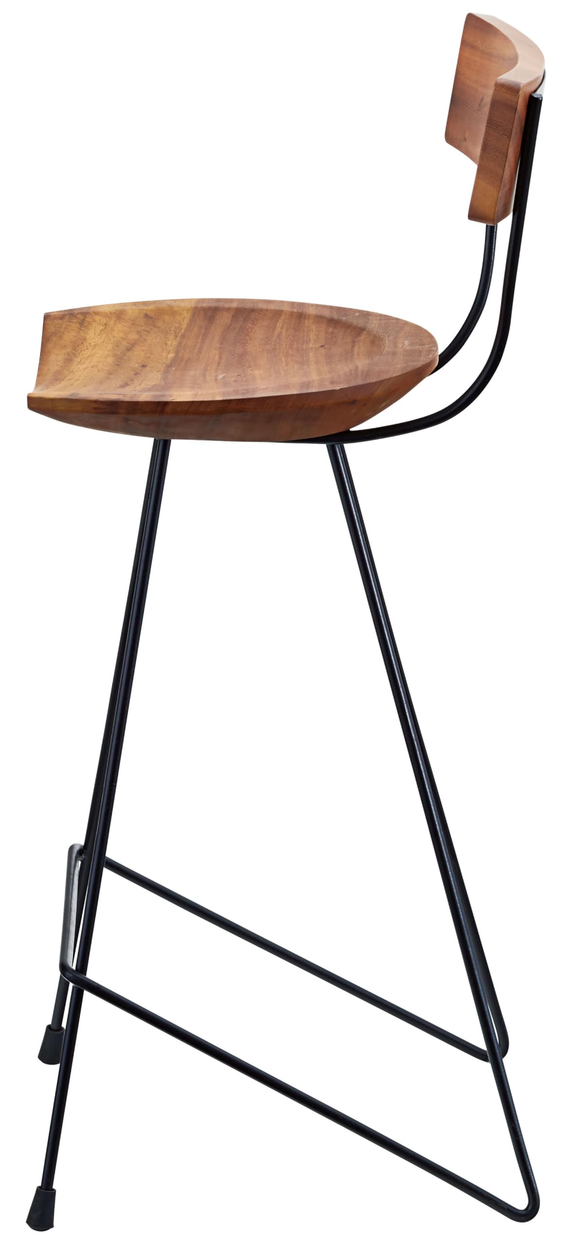 Amazon｜東谷 AZUMAYA ジェラルド ウッドカウンターチェア ブラウン JW