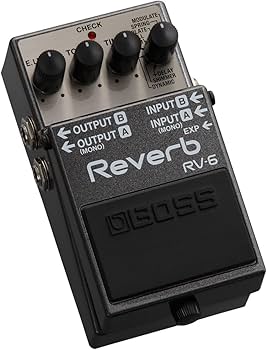 Amazon.com: BOSS RV-6 Reverb Guitar Pedal (RV-6) : Musical Instruments