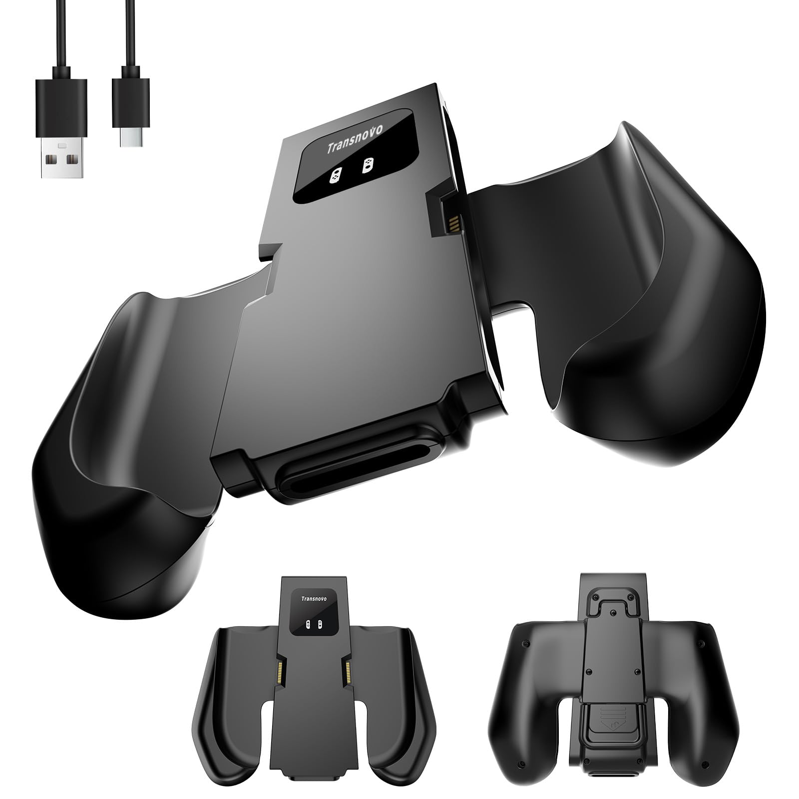 Amazon.co.jp: Transnovo コントローラー 充電グリップ 充電式