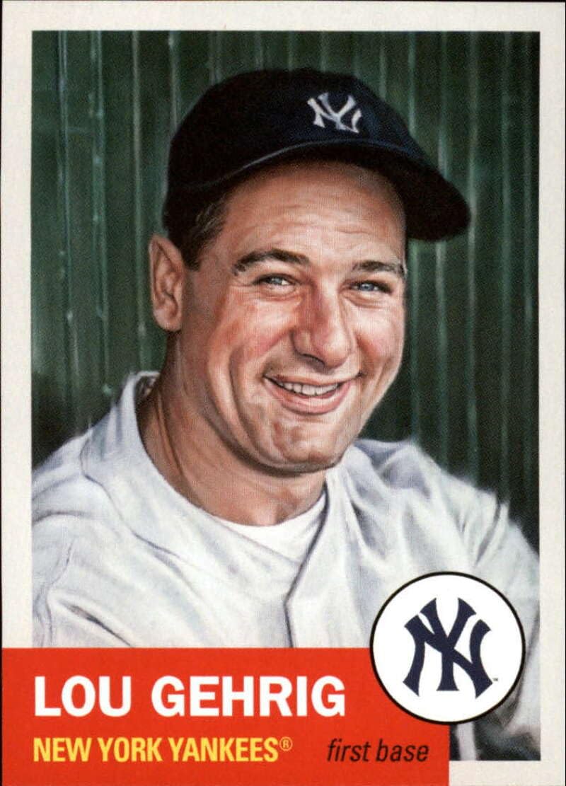 Amazon.com: 2023 Topps The MLB Living Set #600 Lou Gehrig New York