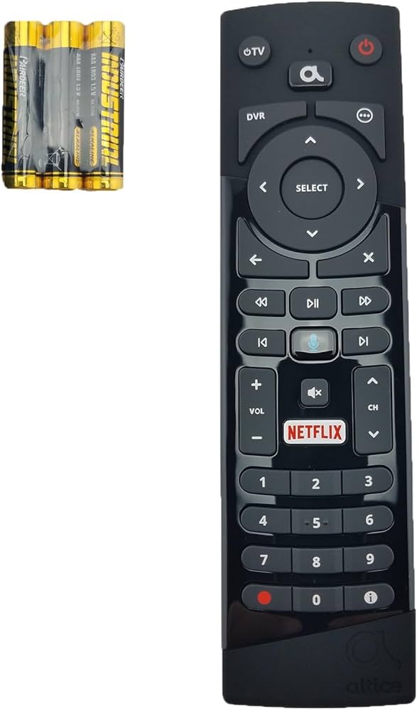 Amazon | Bluetooth、音声、Netflixボタン電池付きアルティスリモコン