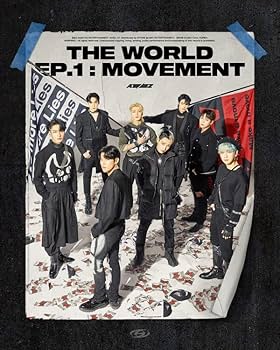 Amazon.com: ATEEZ THE WORLD EP.1 : MOVEMENT Album 3 Version SET CD