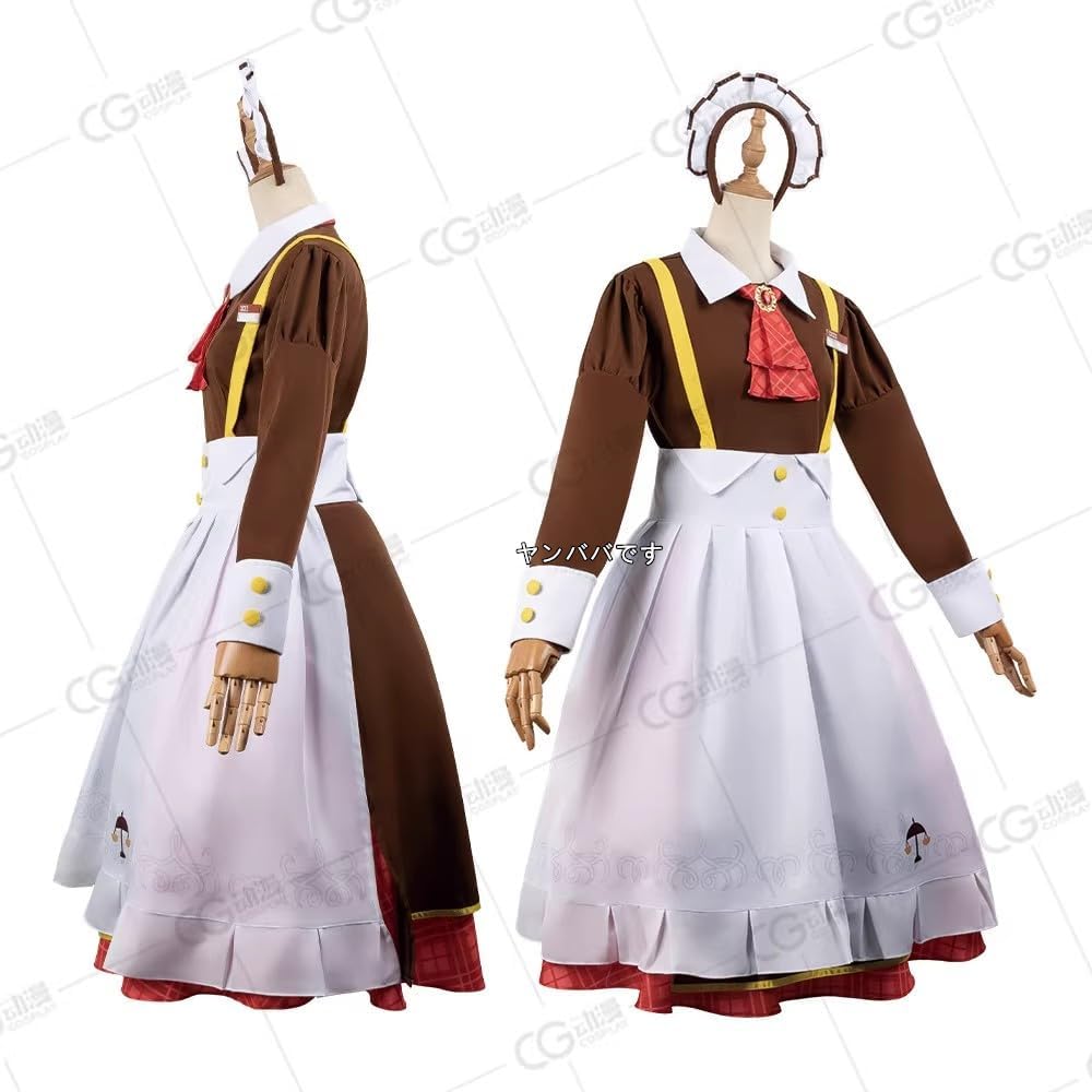 Amazon.co.jp: [ヤンババです] アンジュ・カトリーナメイド服 コスプレ