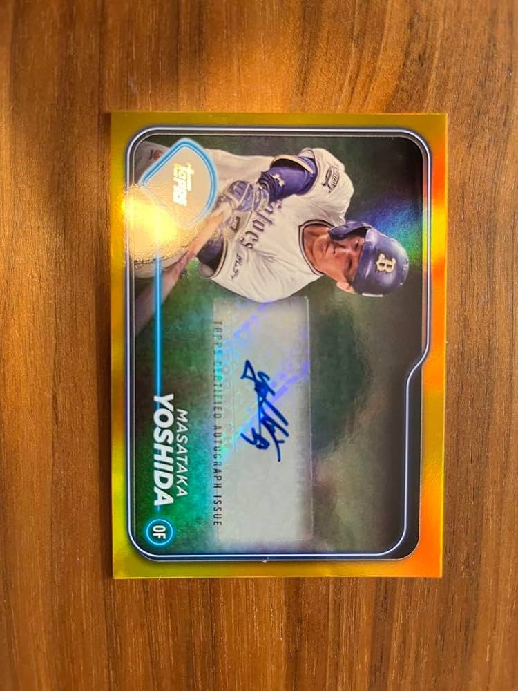 Amazon.co.jp: TOPPS NPB 2024 吉田正尚サインカード 50 : おもちゃ