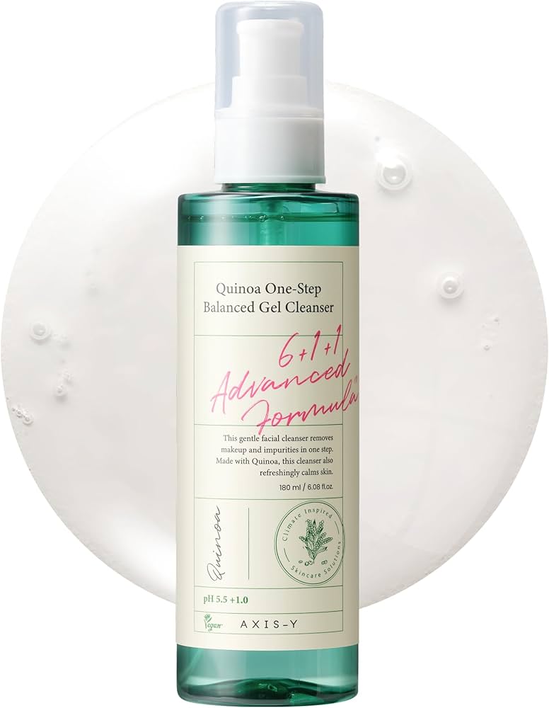 Amazon.com: AXIS-Y Quinoa One Step Balanced Gel Cleanser - Deep