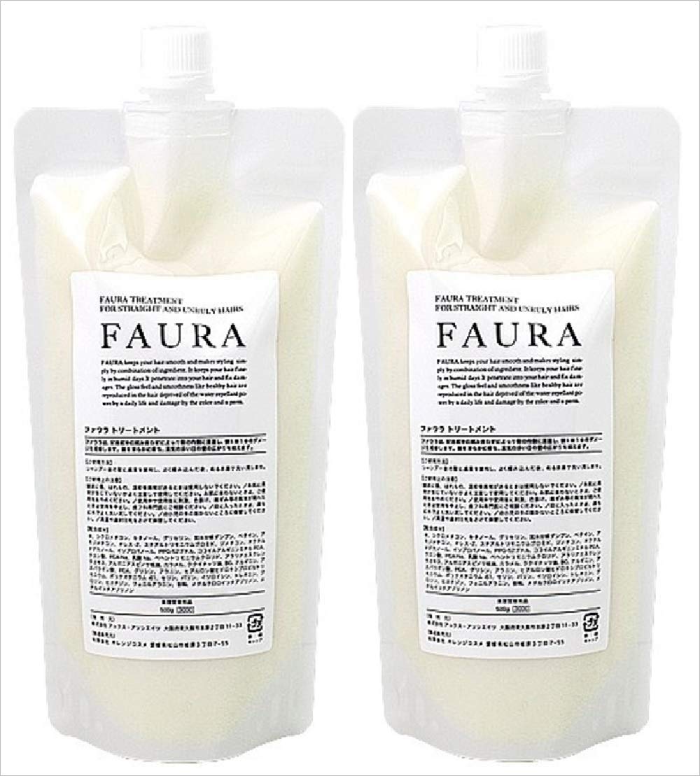 Amazon | FAURA ファウラ ヘアトリートメント (傷んだ髪に) 詰替500g2