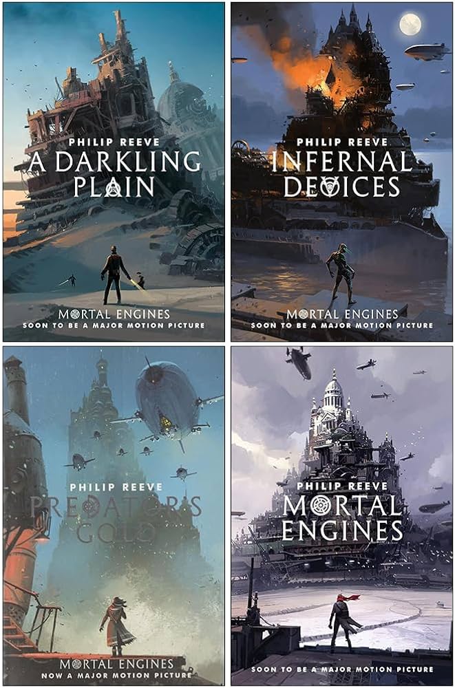 Mortal Engines Quartet Collection Series 4 Books Set (A Darkling