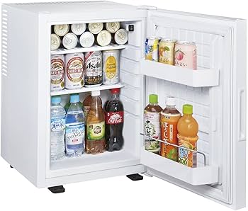 Amazon | 三ツ星貿易 冷蔵庫 小型 35L 1ドア 右開き ホワイト ML-40SG