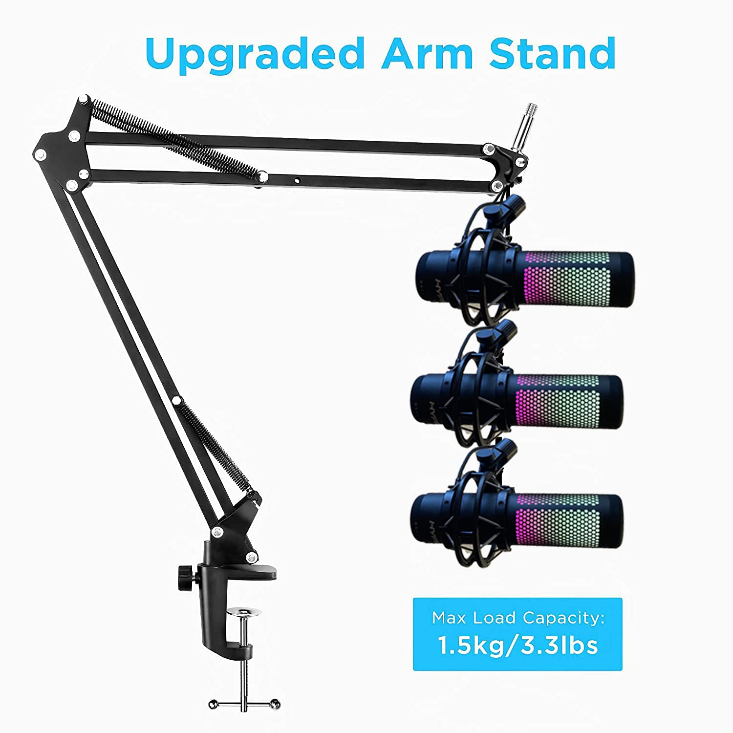Amazon.com: For Hyperx Quadcast Boom Arm, Boom Scissor Arm For