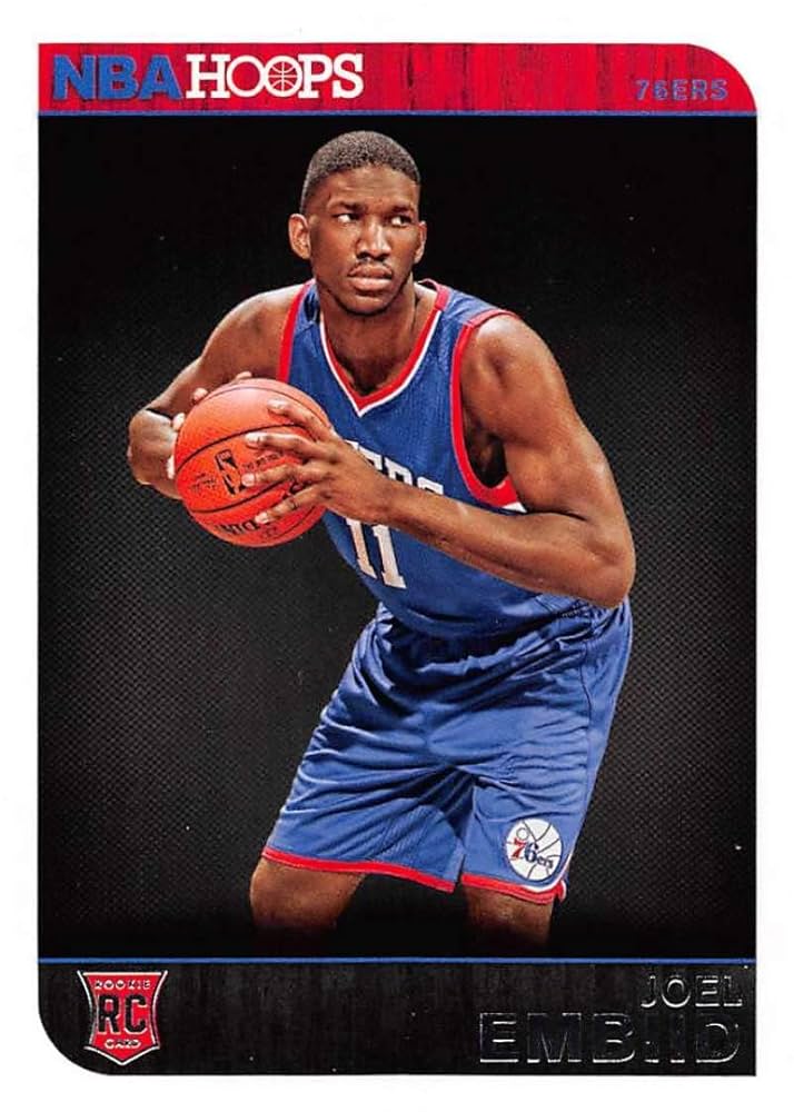 Amazon.com: 2014-15 Panini Hoops #263 Joel Embiid RC Rookie Card