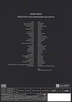Amazon.co.jp: BMSG FES'23(Blu-ray Disc3枚組(スマプラ対応)) [Blu