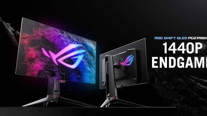 Amazon.com: ASUS ROG Swift 27”1440P OLED DSC Gaming Monitor