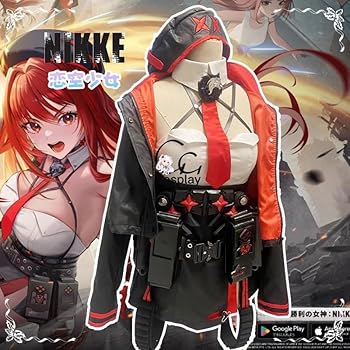 Amazon.co.jp: GGcosplay 勝利の女神：NIKKE ニケ ラピ レッドフード