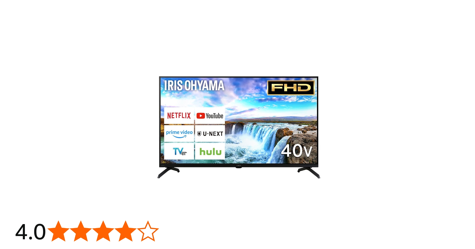 Amazon.co.jp: アイリスオーヤマ TV 液晶テレビ GoogleTV 40インチ W