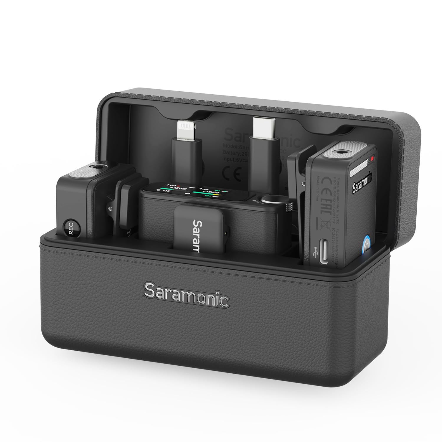 Amazon.co.jp: Saramonic Ultra 01 ワイヤレスマイク無線 ブラック