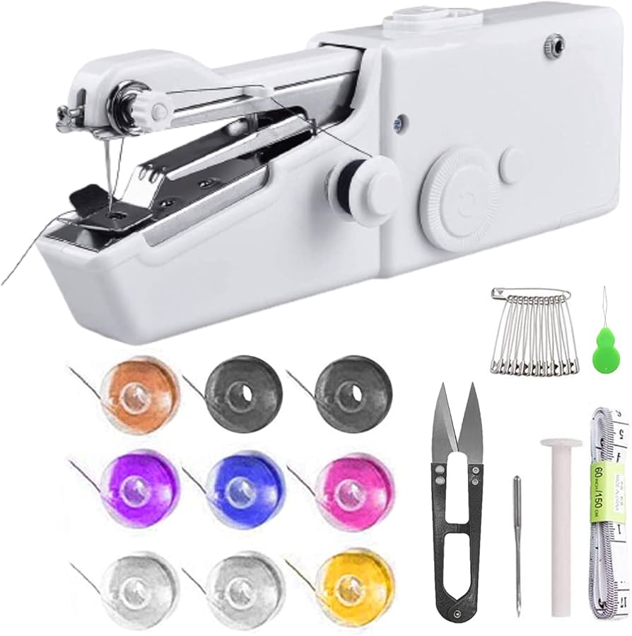 Amazon | ハンドミシン 【日本語説明書付き】 ミニ 電動 ハンディ