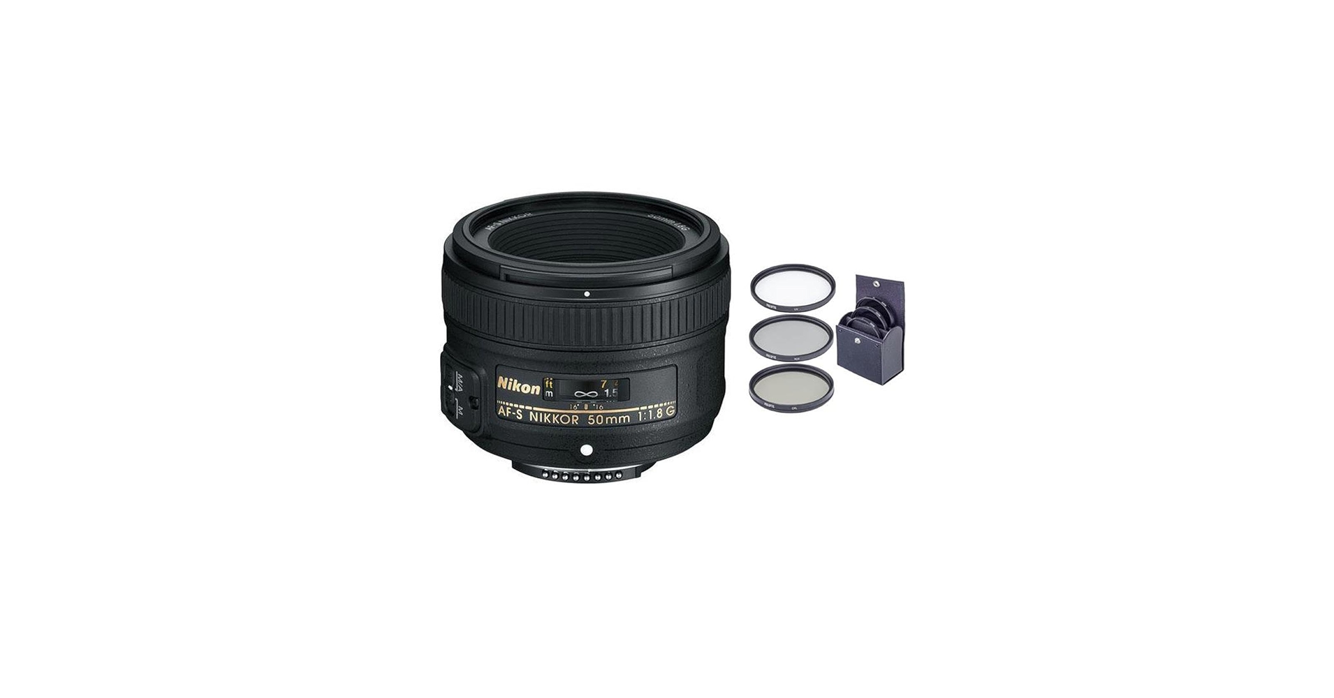 Amazon.com : Nikon 50mm f/1.8G AF-S NIKKOR Lens with ProOptic 58mm