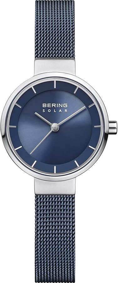 Amazon.co.jp: BERING(ベーリング) 腕時計 ソーラー レディース ブルー