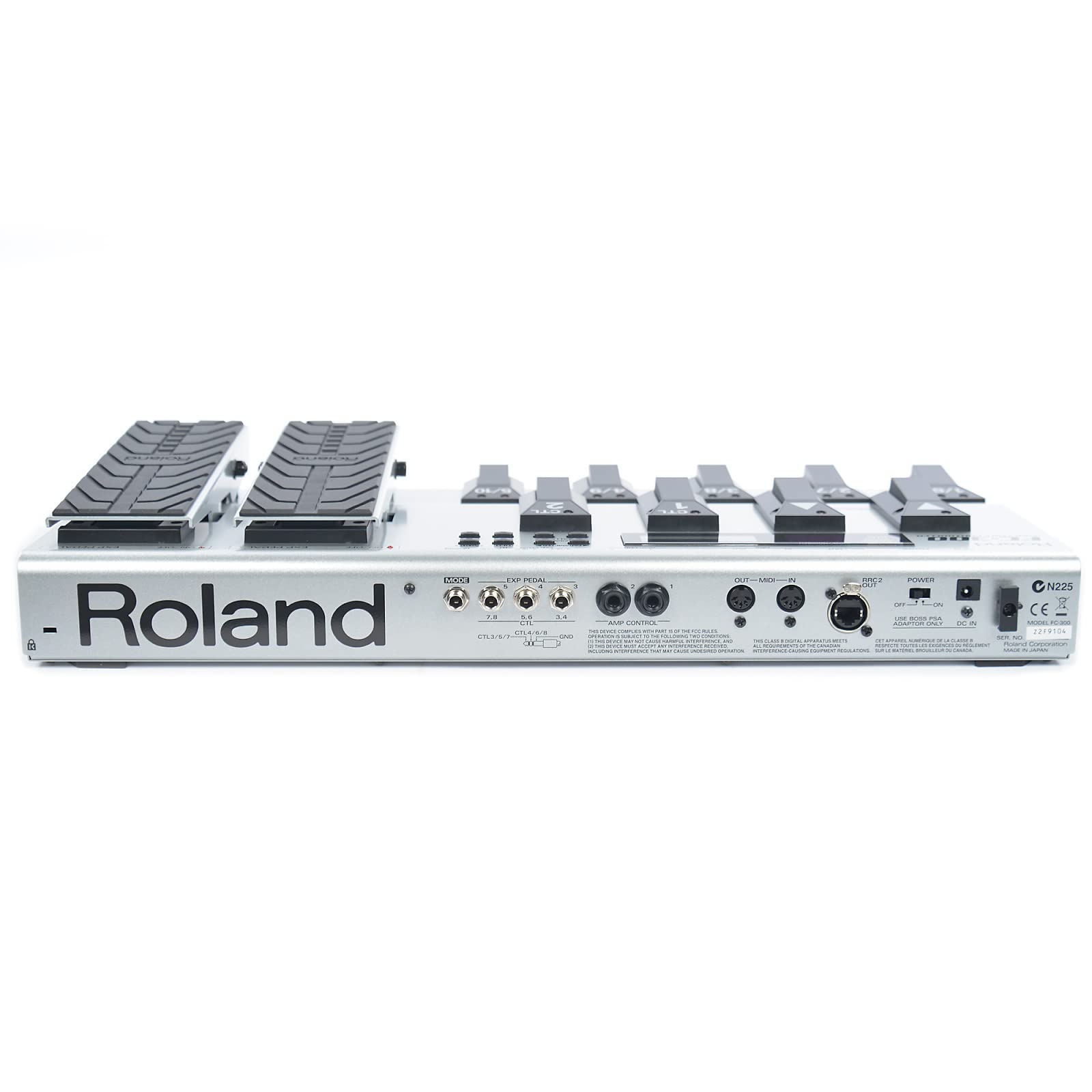 Amazon.com: Roland FC-300 Twin Expression MIDI Foot Controller (FC