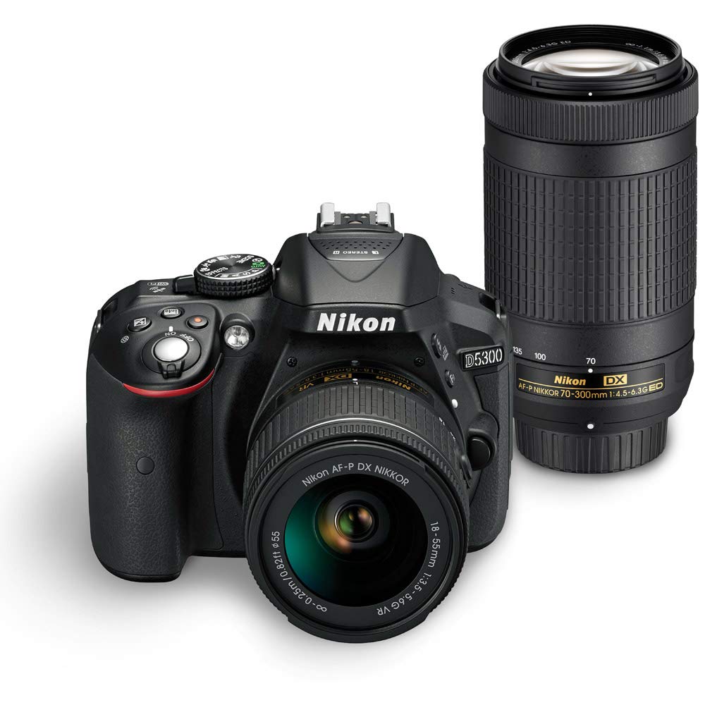 Amazon.com : Nikon D5300 Digital SLR Camera Dual Lens Kit