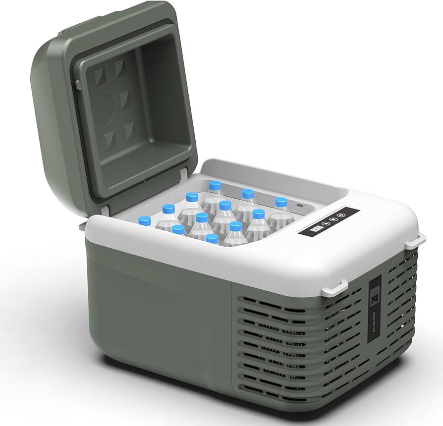 Amazon.co.jp: Alpicool 車載冷蔵庫 11L ポータブル冷蔵庫 小型 -20