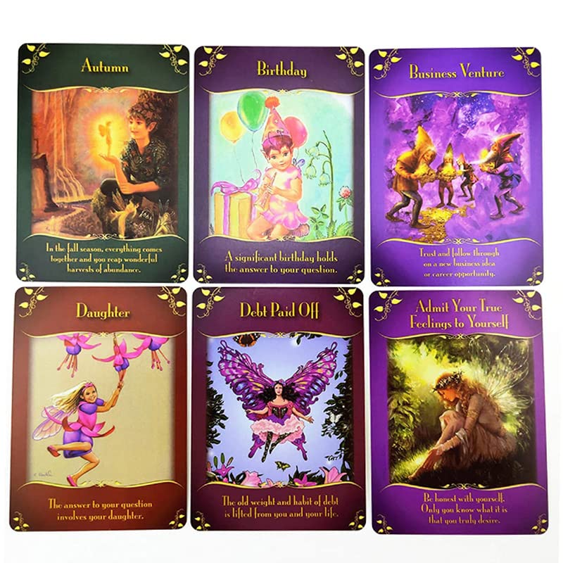 Amazon.co.jp: Haixifry マジカルフェアリーオラクルカード 44枚