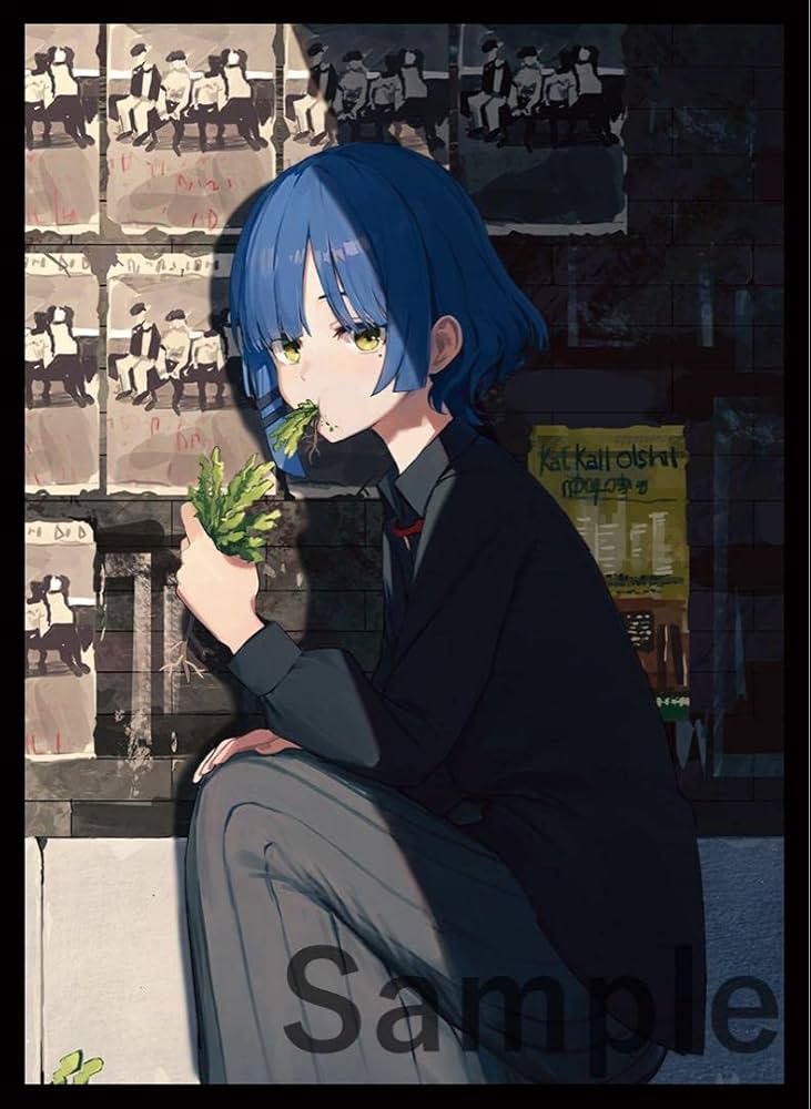 Amazon.co.jp: 40枚 ぼっち ざ ろっく 山田リョウ スリーブ ぼざろ