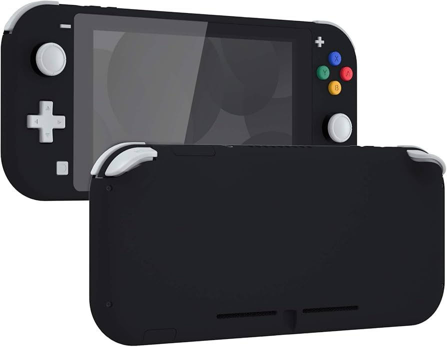 Amazon.com: eXtremeRate Soft Touch Black DIY Replacement Shell for